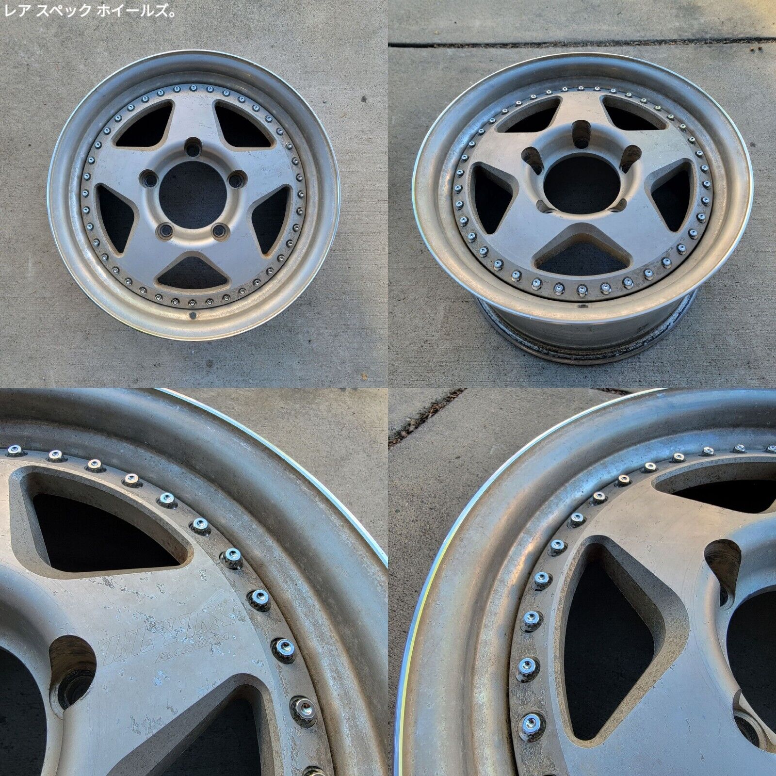 RAGUNA ZZYZX 16in 8J PCD139.7 OFF+? 4本 [1808]